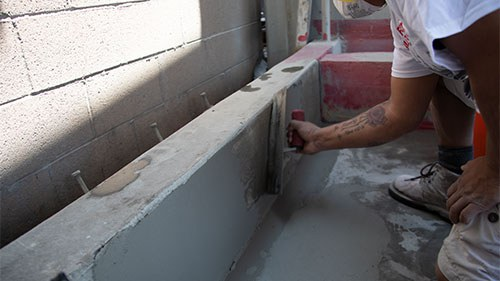 cementitious fireproofing over spray foam in Toronto